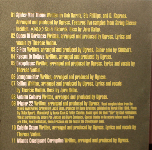 Ugress : Resound (CD, Album + File, MP3, 160 + 4xFile, MP3, 128)