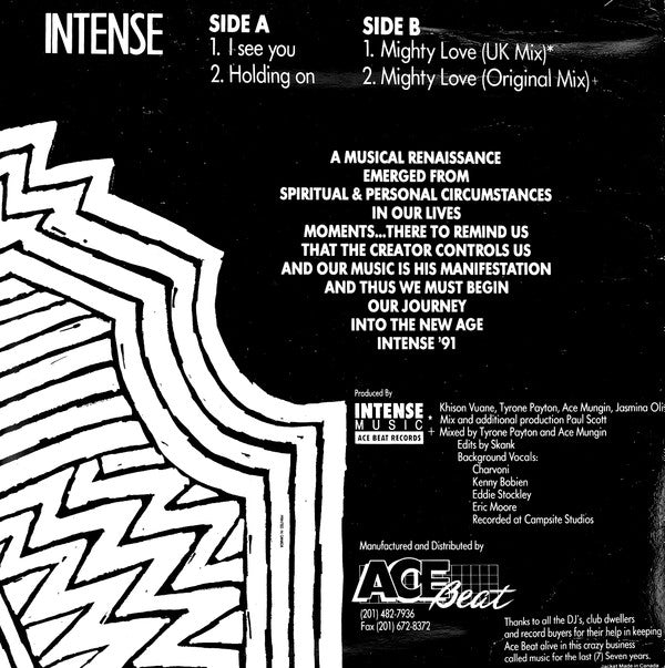 Intense (2) : Movement Soul (12", EP, Ltd)