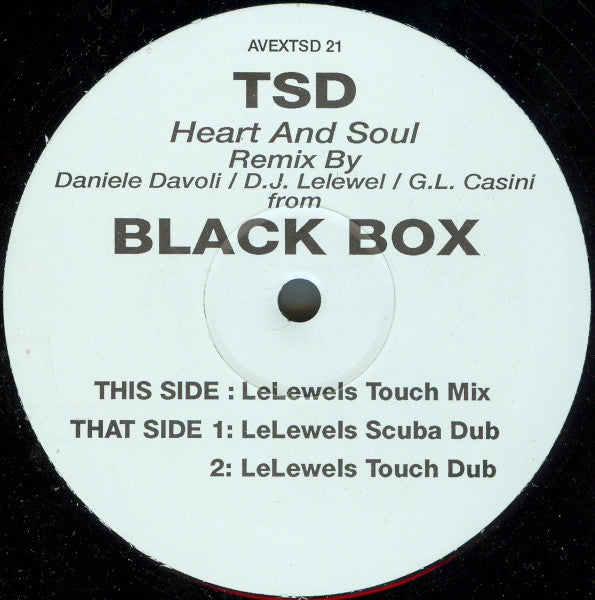TSD : Heart And Soul (12")