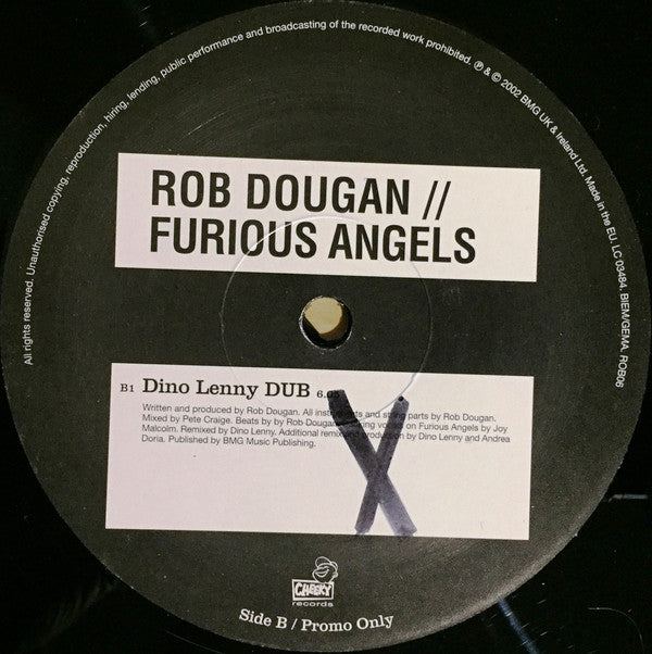Rob Dougan : Furious Angels (2x12", Promo)