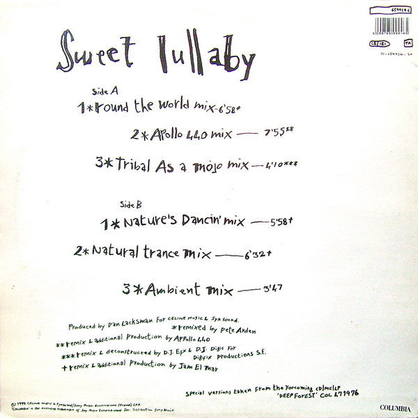 Deep Forest : Sweet Lullaby (12")