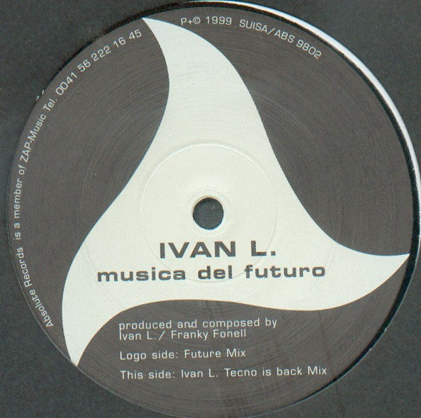 Ivan Lujic : Musica Del Futuro (12")