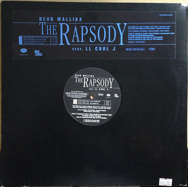 The Rapsody Feat. LL Cool J : Dear Mallika (12", Promo)