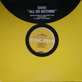 Shah (2) : All Or Nothing (12", Promo)