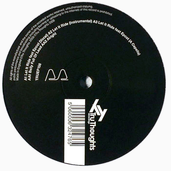 Unforscene : Let It Ride EP (12", EP)