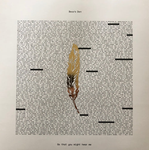 Bear's Den : So That You Might Hear Me (LP, Album)