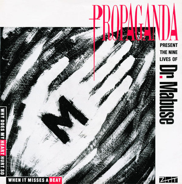 Propaganda : The Nine Lives Of Dr. Mabuse (7", Single, Whi)