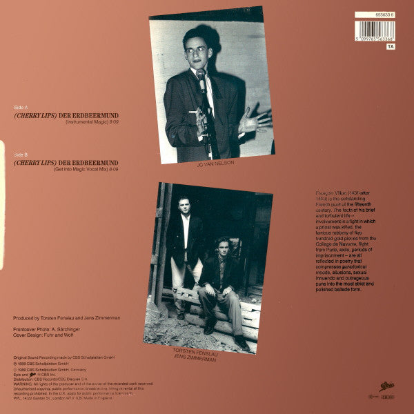 Culture Beat : Der Erdbeermund (Cherry Lips) (12")