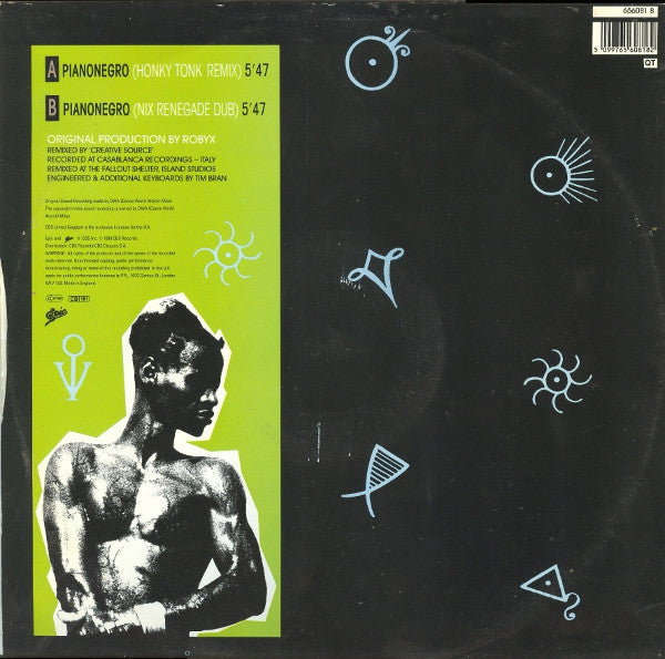Pianonegro : Pianonegro (Honky Tonk Remix) (12")