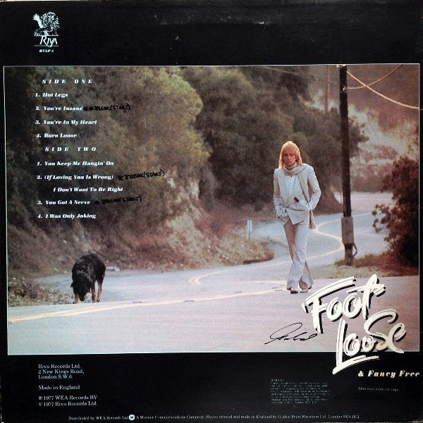 Rod Stewart : Foot Loose & Fancy Free (LP, Album)