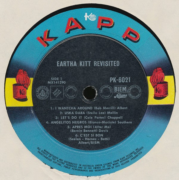 Eartha Kitt : Revisited (LP, Album, Mono, RE)