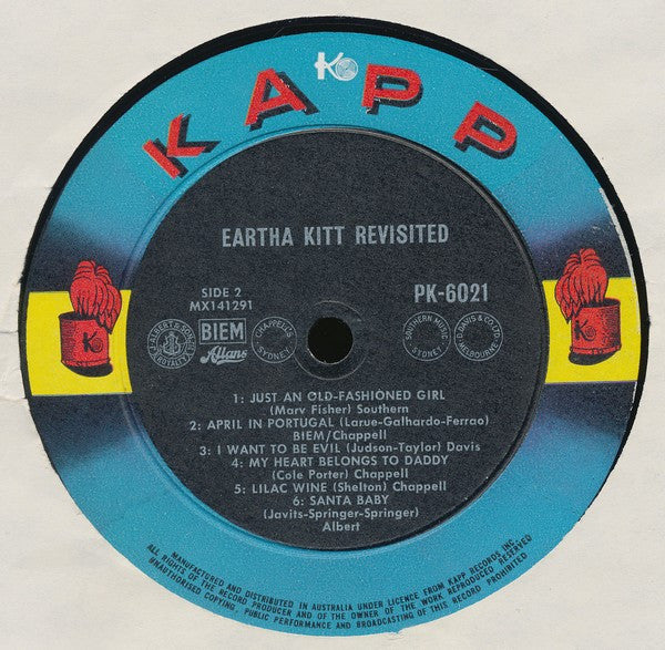 Eartha Kitt : Revisited (LP, Album, Mono, RE)
