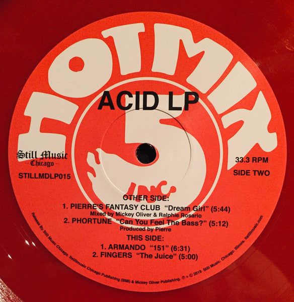 Various : Acid LP (2x12", Comp, RE, Red)
