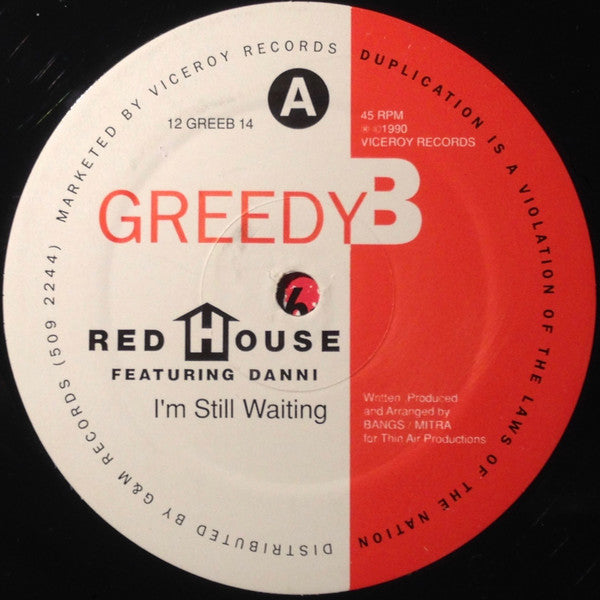 Red House (6) Featuring Danni : I'm Still Waiting (12")