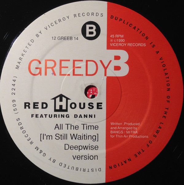 Red House (6) Featuring Danni : I'm Still Waiting (12")