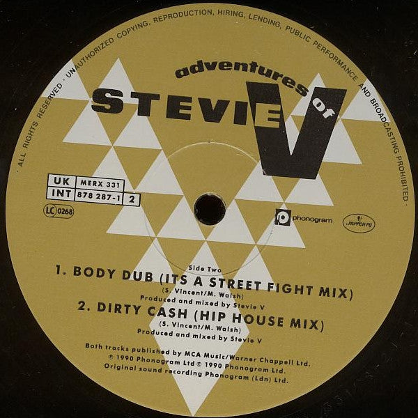 Adventures Of Stevie V. : Body Language (12")