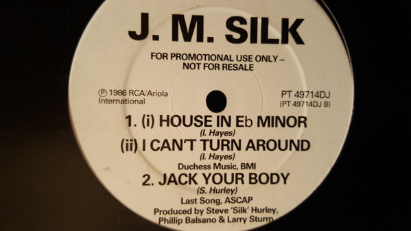 J.M. Silk : She's So Far Away (12", Promo)