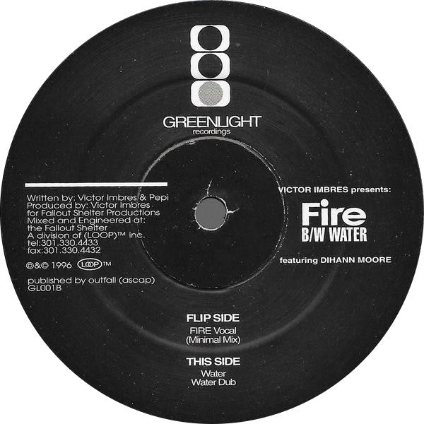 Victor Imbres Featuring Dihann Moore : Fire (12")