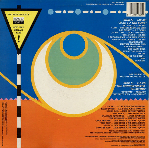 Various : Acid Trax Megamix Volume 1 (LP, Comp, Mixed)