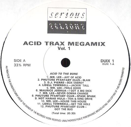 Various : Acid Trax Megamix Volume 1 (LP, Comp, Mixed)