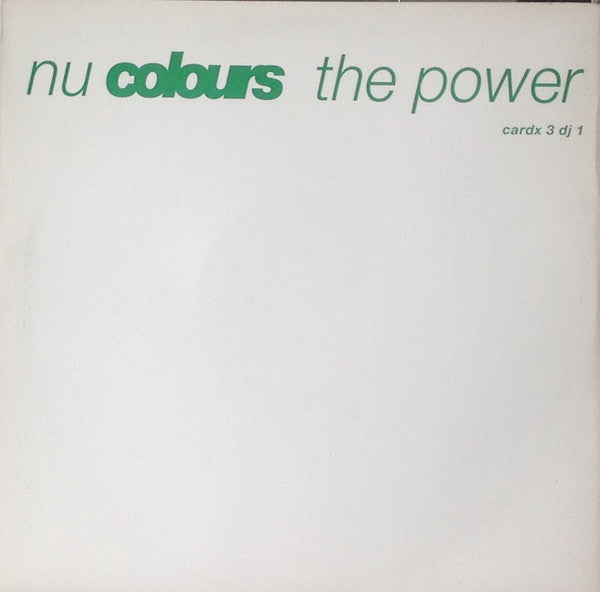 Nu Colours : The Power (2x12", Promo, Gat)