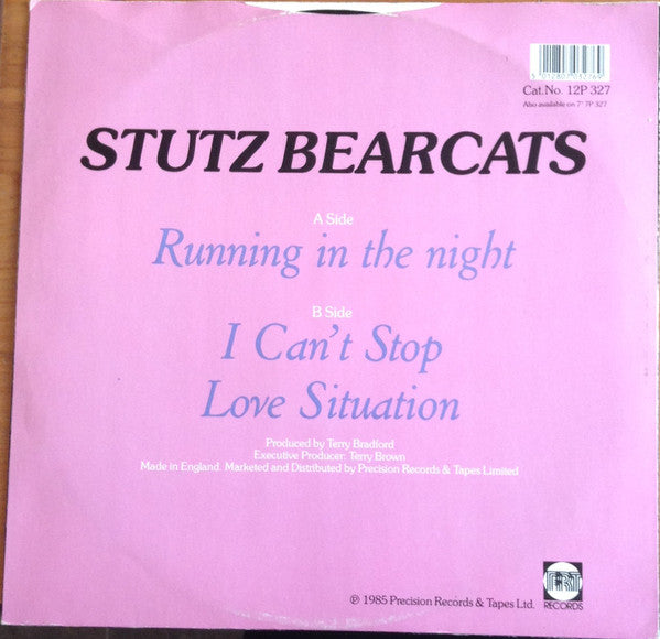 Stutz Bearcats : Running In The Night (12")