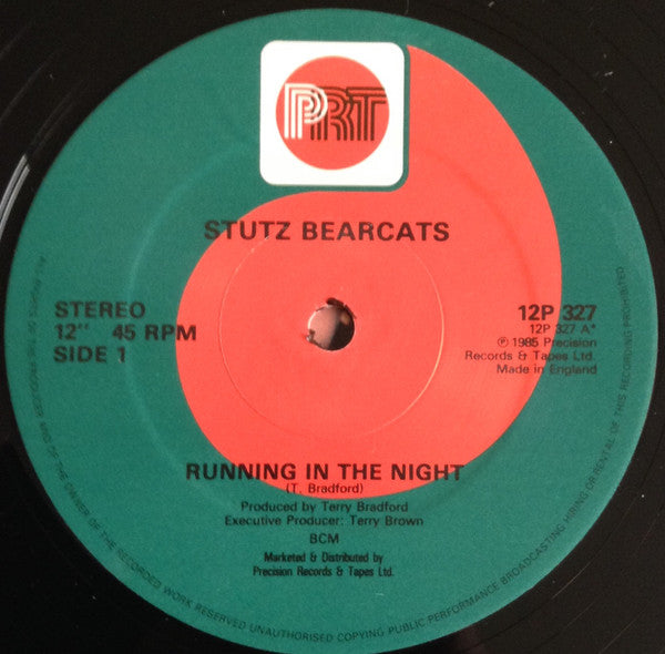 Stutz Bearcats : Running In The Night (12")