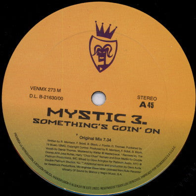 Mystic 3 : Something's Goin' On (12")