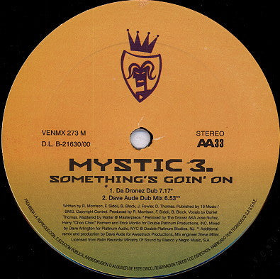 Mystic 3 : Something's Goin' On (12")