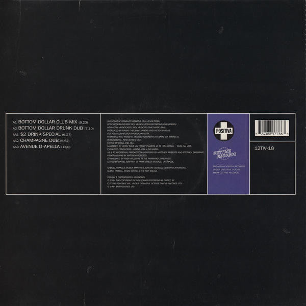 2 In A Room : El Trago (The Drink) (12", Single, Art)