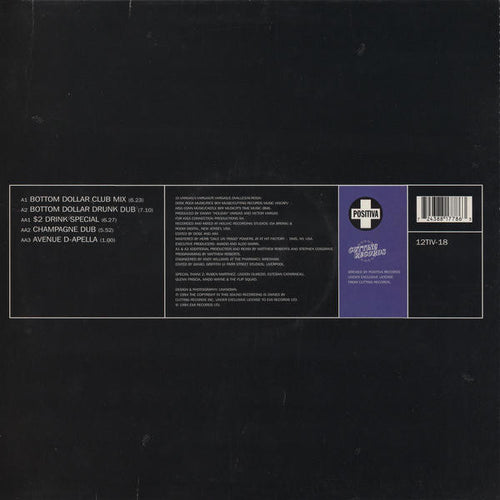 2 In A Room : El Trago (The Drink) (12", Single, Art)