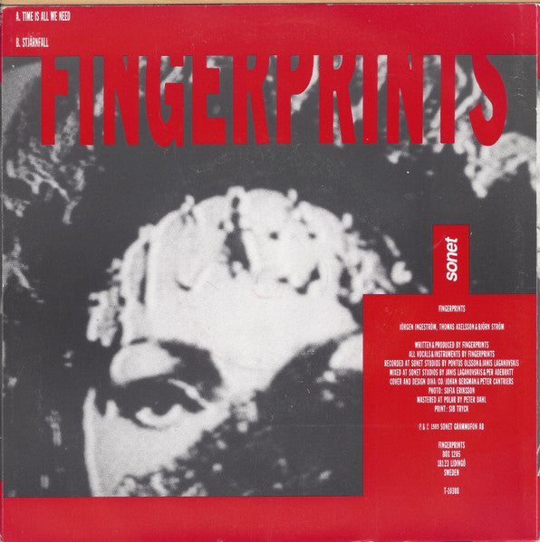 Fingerprints (2) : Time Is All We Need (7", Single)