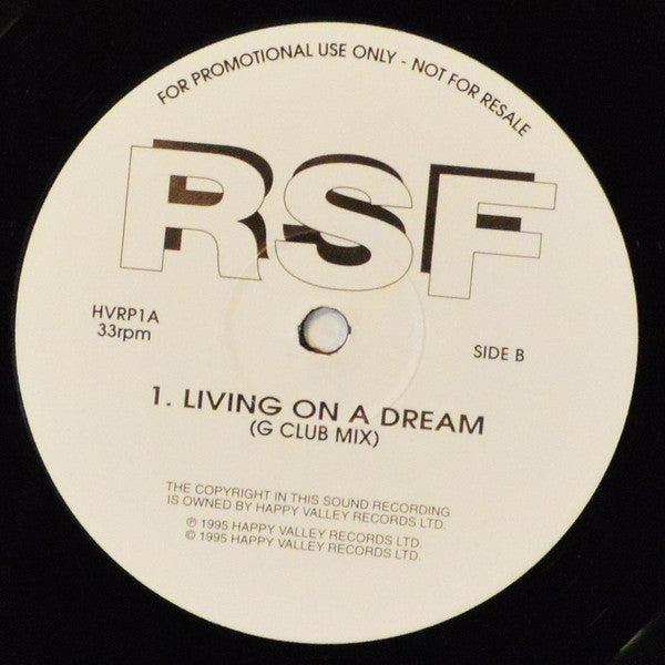 Right Said Fred : Living On A Dream (12", Promo)