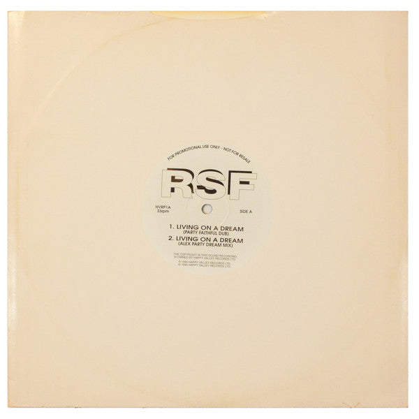Right Said Fred : Living On A Dream (12", Promo)
