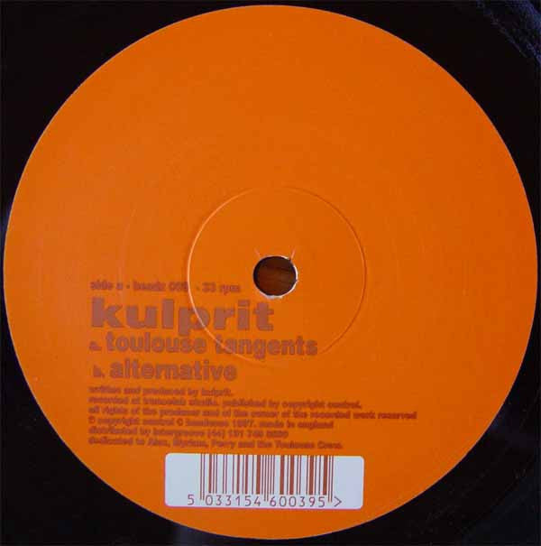 Kulprit : Toulouse Tangents (12")