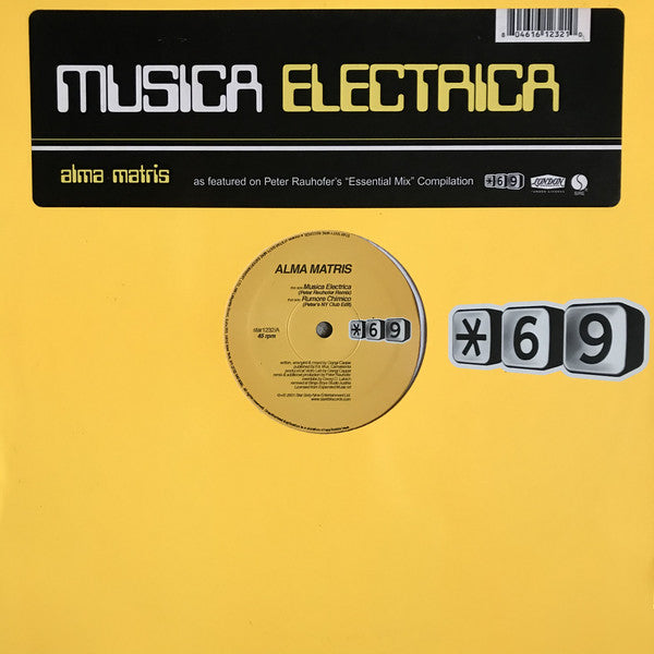 Alma Matris : Musica Electrica / Rumore Chimico (12")