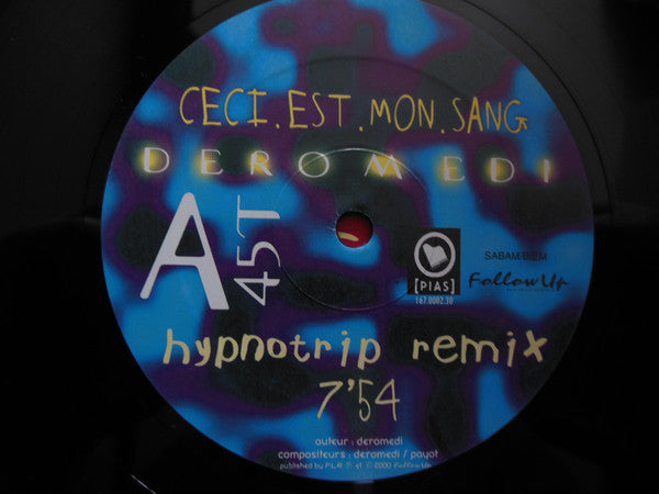 Deromedi : Ceci.Est.Mon.Sang (12")