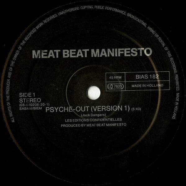 Meat Beat Manifesto : Psyche-Out (This Is What It's All About) (12")