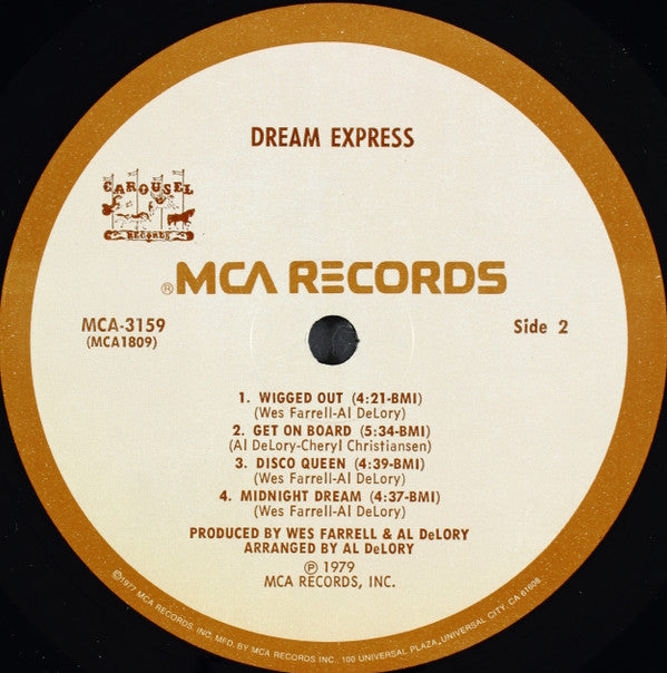Dream Express (2) : Dream Express (LP, Album)