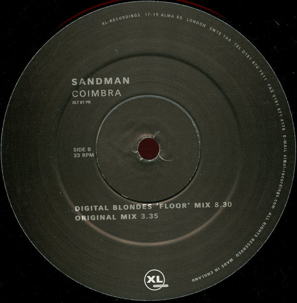 Sandman : Coimbra (12")