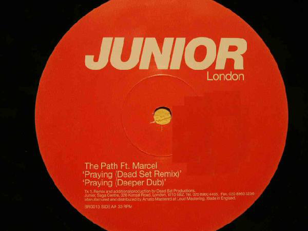 The Path Feat. Marcel Schooler : Praying (12")