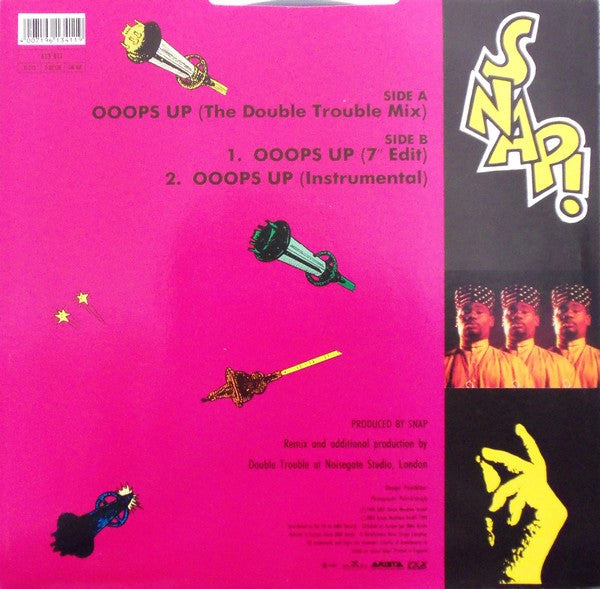 Snap! : Ooops Up (The Double Trouble Mix) (12", Single)