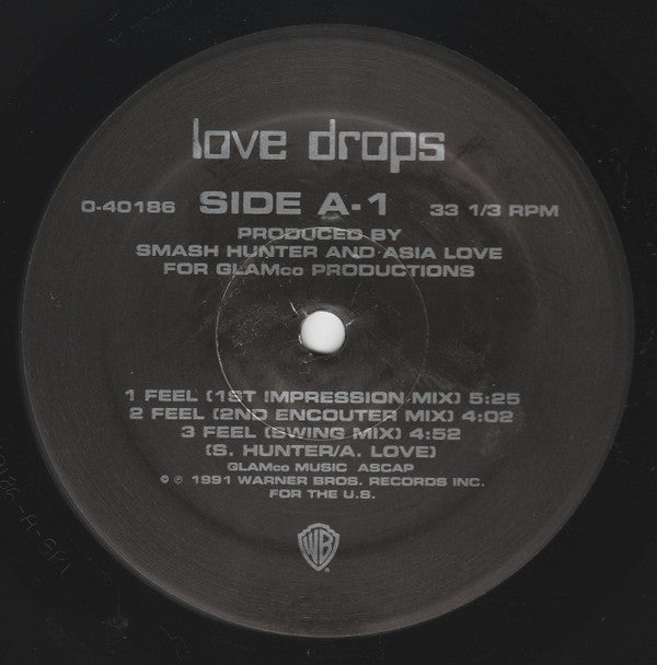 Love Drops : Feel / Monster Sound (12", Maxi)