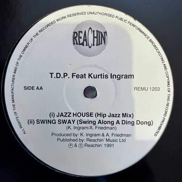 TDP Featuring Kurtis Ingram : Jazz House (12")