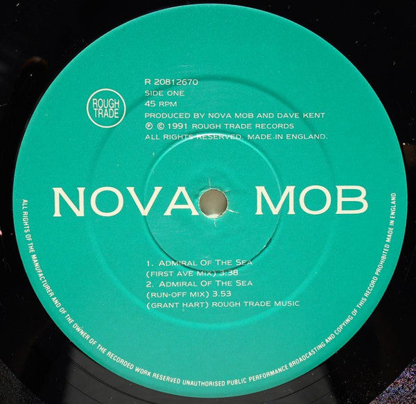 Nova Mob : Admiral Of The Sea (12")