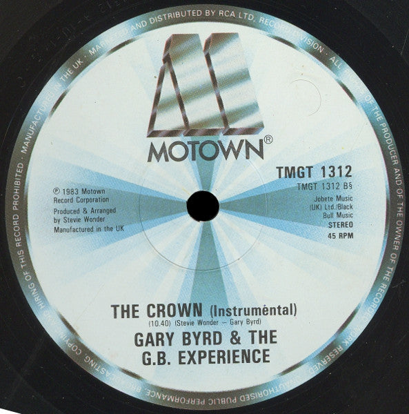 Gary Byrd And The G.B. Experience* : The Crown (12", Single)