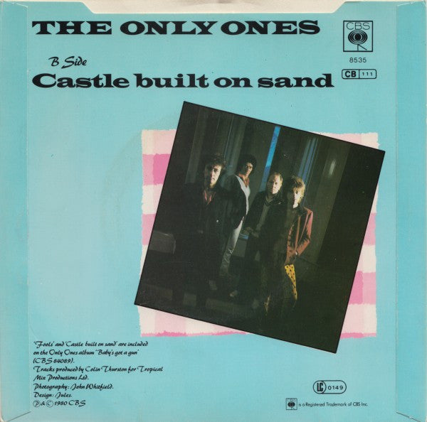The Only Ones : Fools (7", Single)
