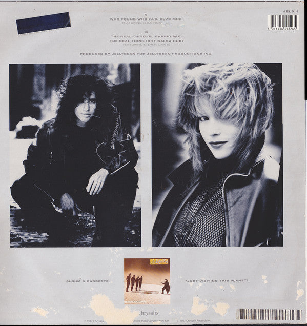 Jellybean* Featuring Elisa Fiorillo : Who Found Who (12", Single)
