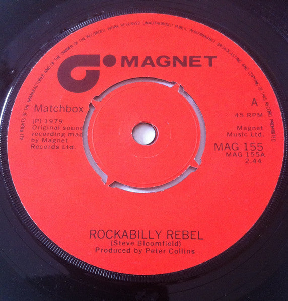 Matchbox (3) : Rockabilly Rebel (7", Single)