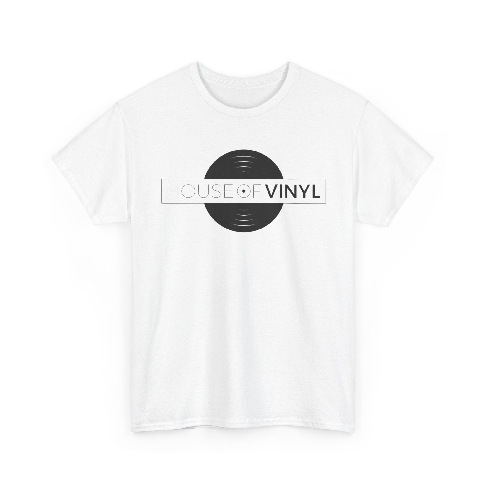 House of Vinyl London - Classic Unisex Heavy Cotton Tee